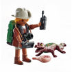Picture of Playmobil Reseracher with Young Caiman